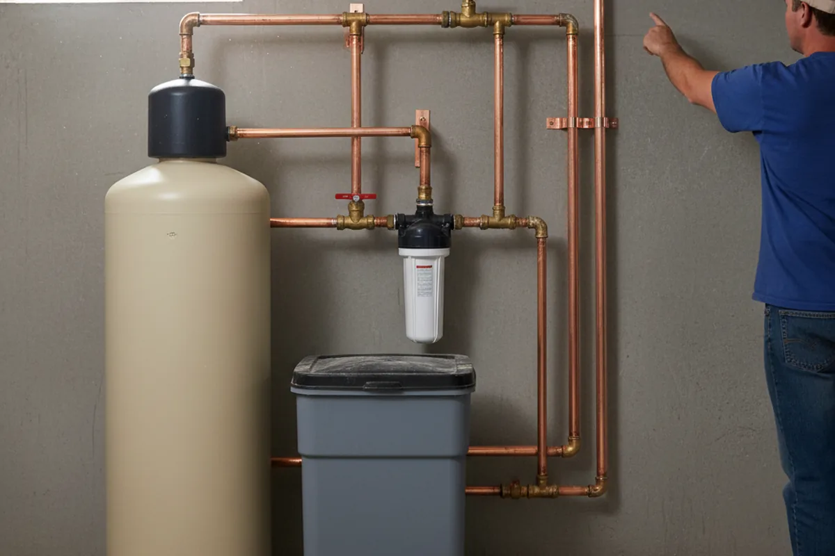 Whole-house water treatment system installed in Wassaic